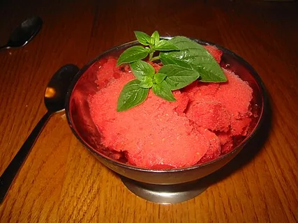 Birnen-Sorbet